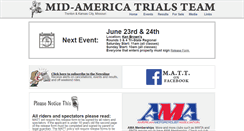 Desktop Screenshot of matt-trials.com